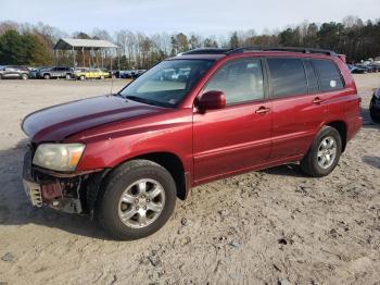  Salvage Toyota Highlander