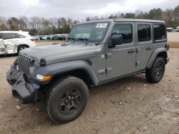  Salvage Jeep Wrangler