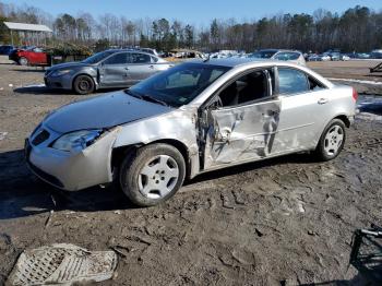  Salvage Pontiac G6