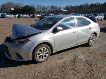  Salvage Toyota Corolla