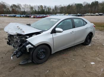  Salvage Toyota Corolla