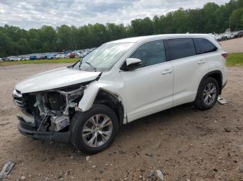  Salvage Toyota Highlander