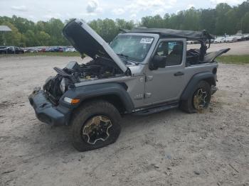  Salvage Jeep Wrangler
