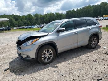  Salvage Toyota Highlander