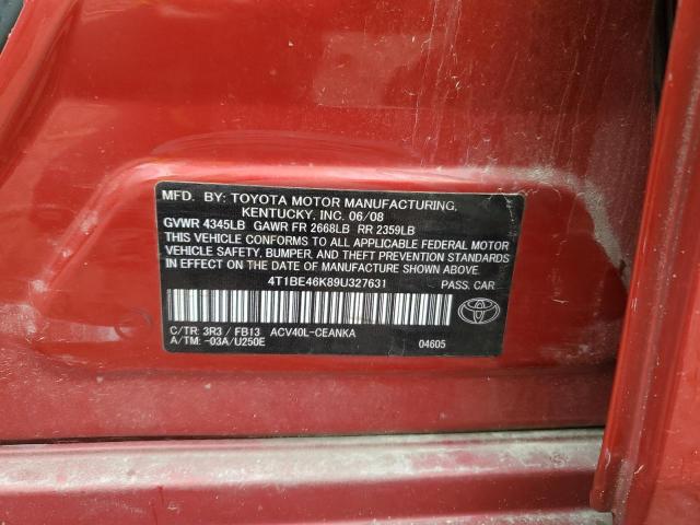 Toyota Camry Base Image 9