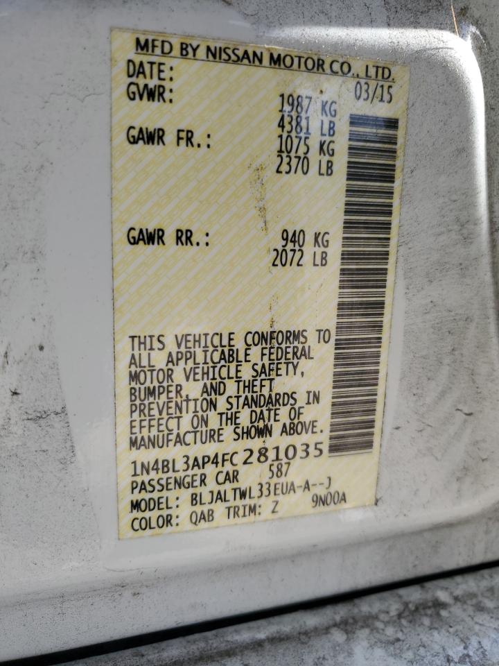 Nissan Altima 3.5s Image 5