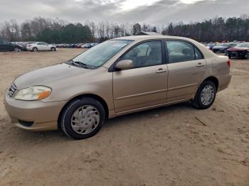  Salvage Toyota Corolla