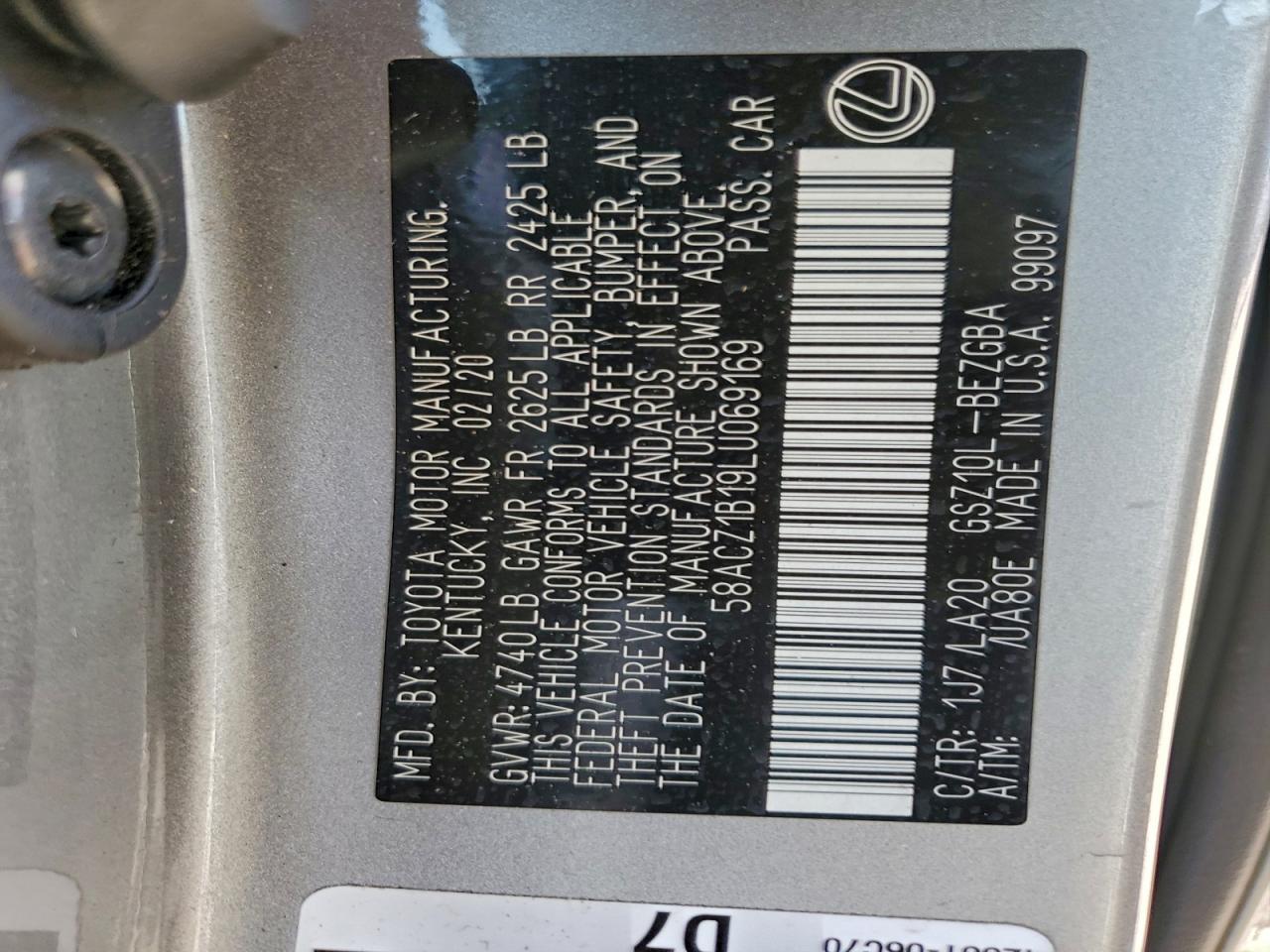 Lexus Es 350 Base Image 10