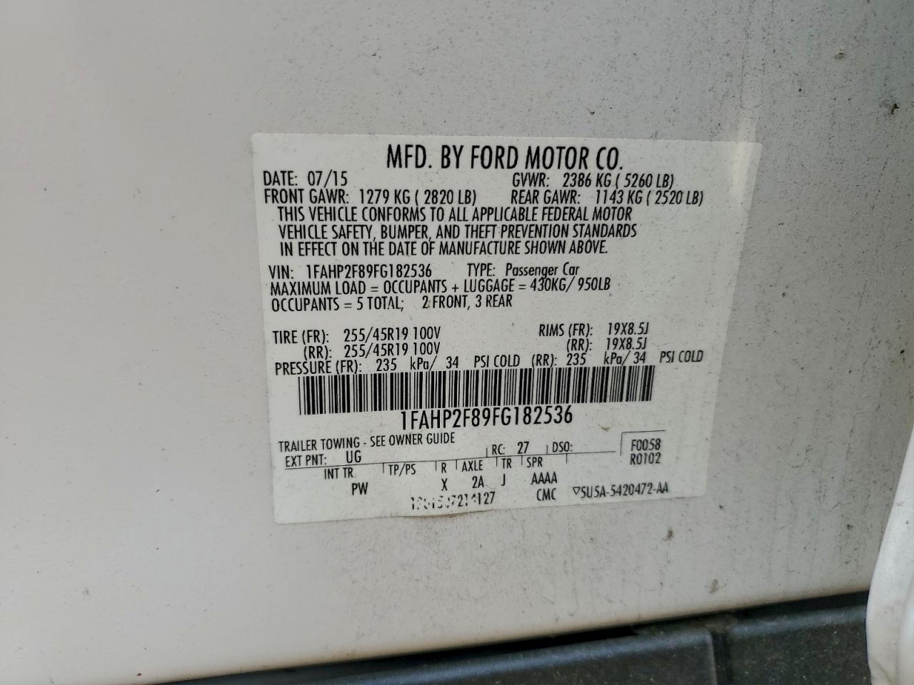 Ford Taurus Limited Image 11