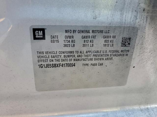 Chevrolet Sonic Ltz Image 12