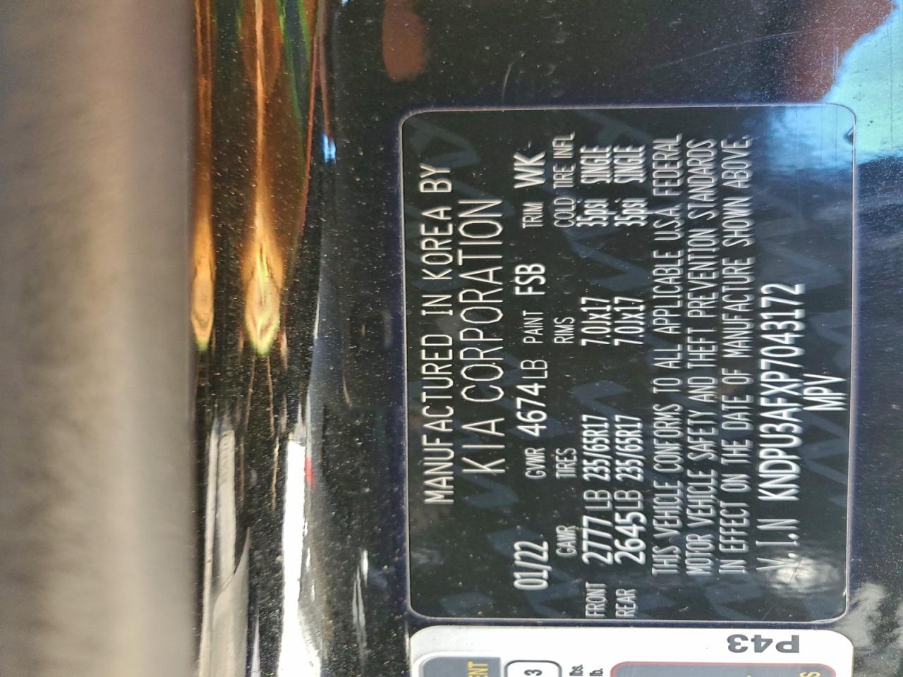 Kia Sportage Lx Image 5