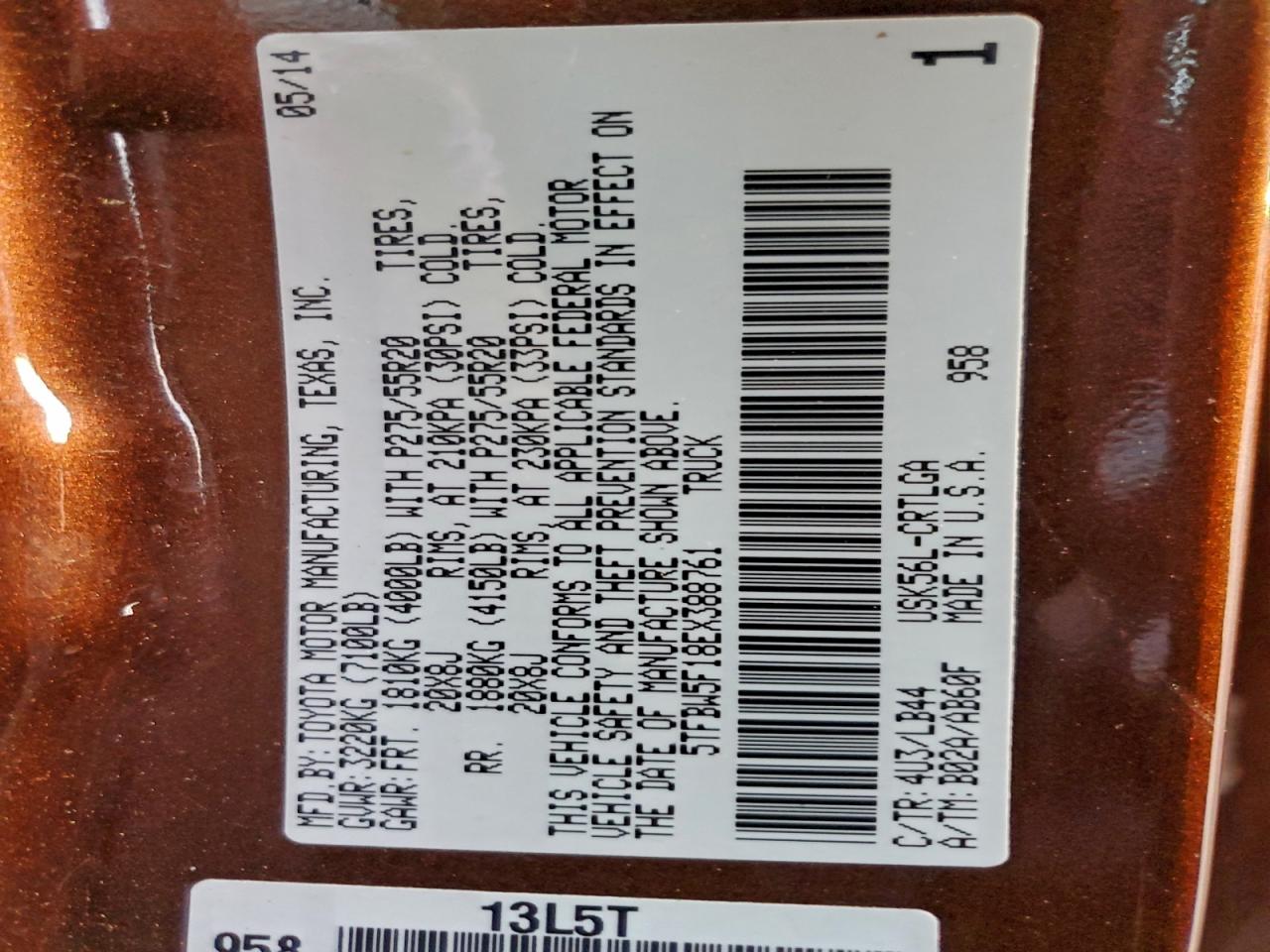 Toyota Tundra Double Cab Limited Image 9