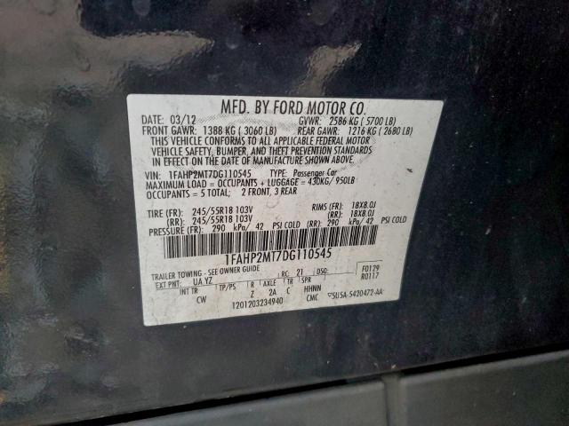 Ford Taurus Police Interceptor Image 9