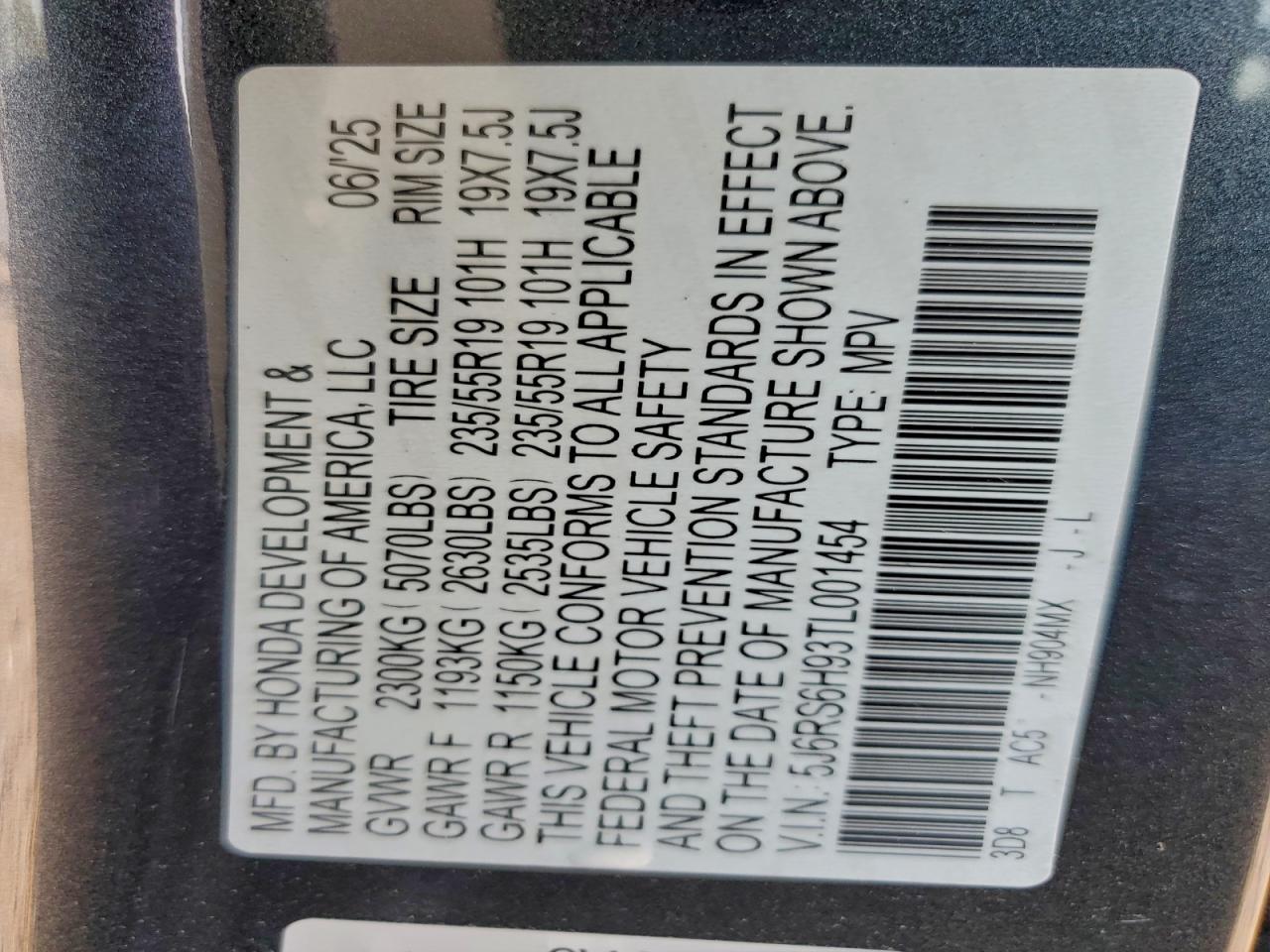 Honda Crv Sport Touring Image 10