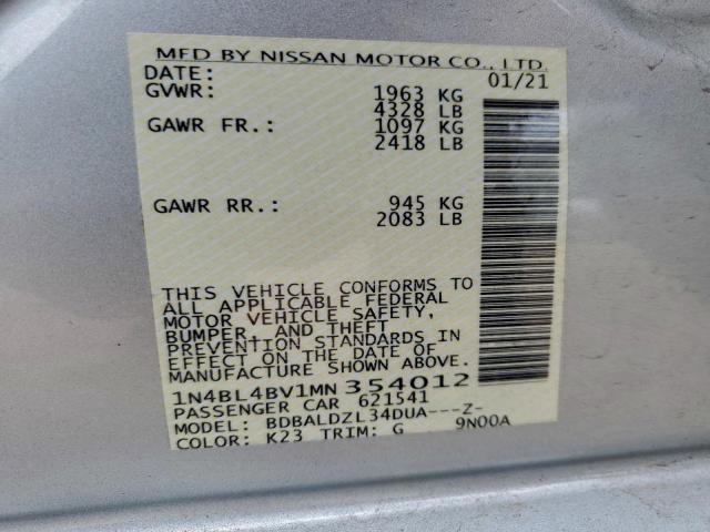 Nissan Altima S Image 11